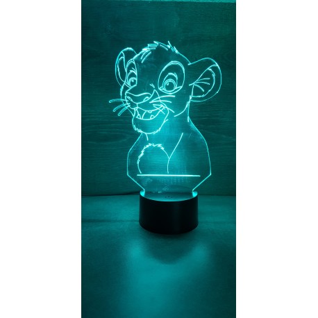 Veilleuse LED Roi lion