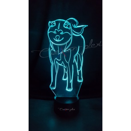 Veilleuse LED chien Akita