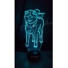 Veilleuse LED chien Akita