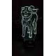 Veilleuse LED chien Akita