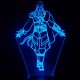 lampe 3D led assassin's creed