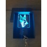 Porte-clés LED lumineux Berger Allemand