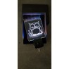 Porte-clés LED lumineux Hibou chouette