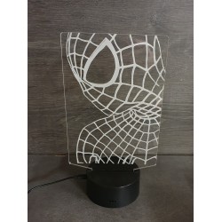 lampe 3D Led Spiderman