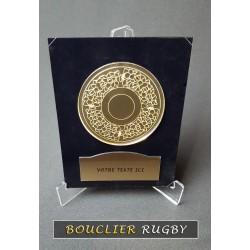 Trophée rugby bouclier
