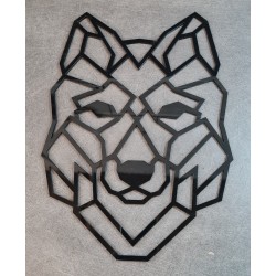 origami mural loup