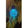 Boule de Noël plexiglas lumineuse étoiles