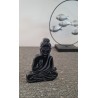 Statue Bouddha plexiglas noir