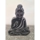 Statue Bouddha plexiglas noir