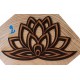 lotus en bois 