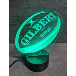 Veilleuse LED rugby 3D