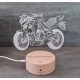 veilleuse moto roadster