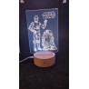 Lampe 3D R2D2