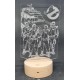 lampe 3D Ghostbuster