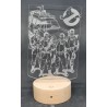 Lampe 3D Ghostbuster