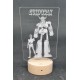 lampe 3D Goldorak