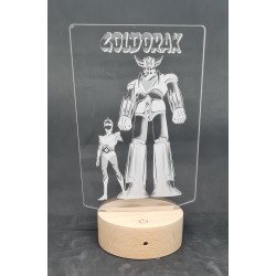 lampe 3D Goldorak