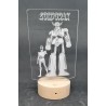 Lampe 3D Goldorak