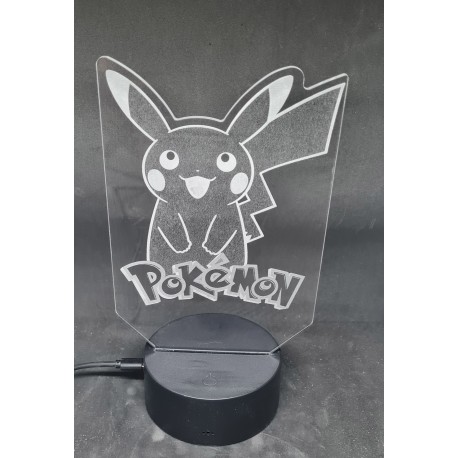 lampe 3D Pokemon