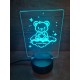 Veilleuse LED chevalier