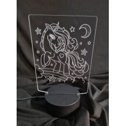 	Veilleuse LED licorne