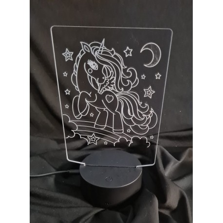  	Veilleuse LED licorne