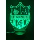 Veilleuse LED football FC Nantes