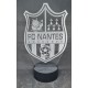Veilleuse LED football FC Nantes