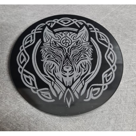 Sous verres loup