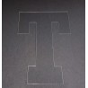 Gabarit A5  pour "Letter cakes" Lot de 26