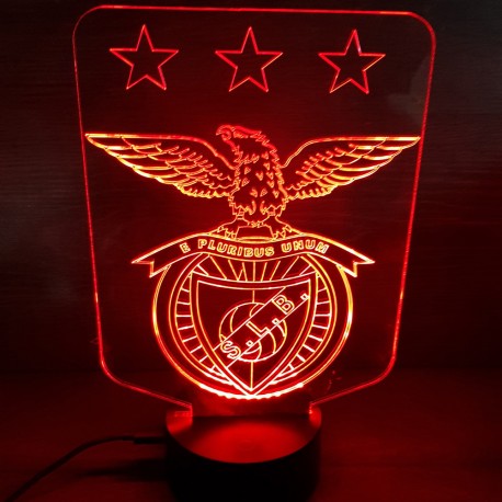 Veilleuse LED football Benfica Lisbonne